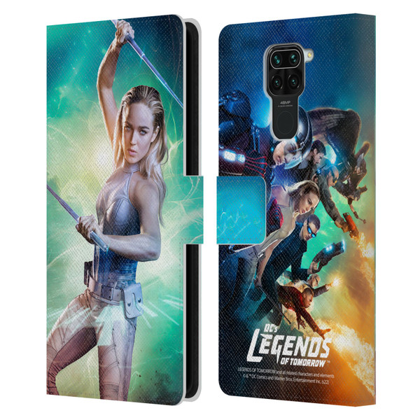 Legends Of Tomorrow Graphics Sara Lance Leather Book Wallet Case Cover For Xiaomi Redmi Note 9 / Redmi 10X 4G