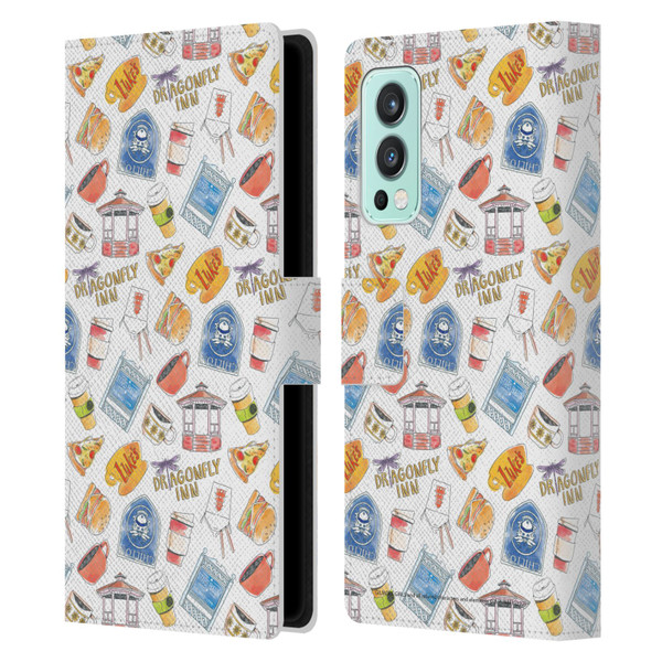 Gilmore Girls Graphics Icons Leather Book Wallet Case Cover For OnePlus Nord 2 5G