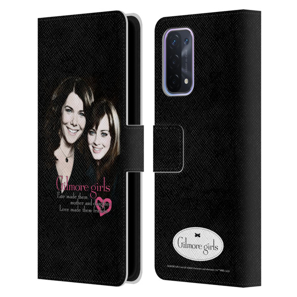 Gilmore Girls Graphics Fate Made Them Leather Book Wallet Case Cover For OPPO A54 5G