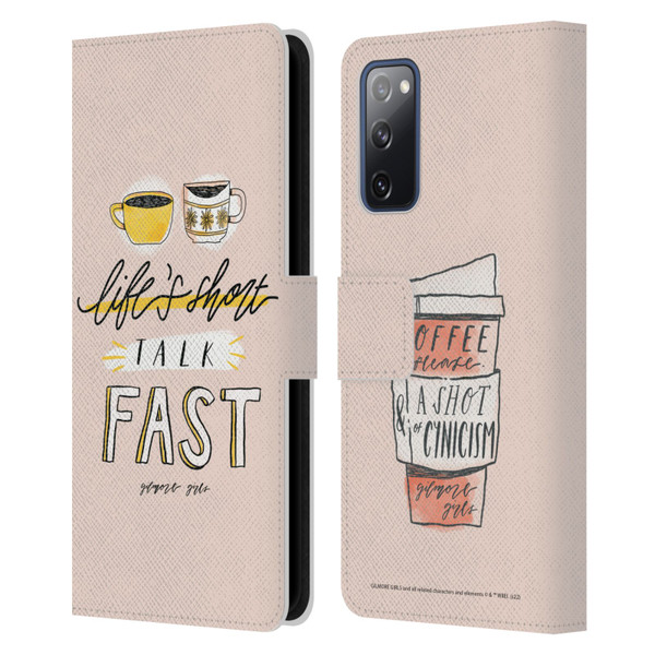 Gilmore Girls Graphics Life's Short Talk Fast Leather Book Wallet Case Cover For Samsung Galaxy S20 FE / 5G