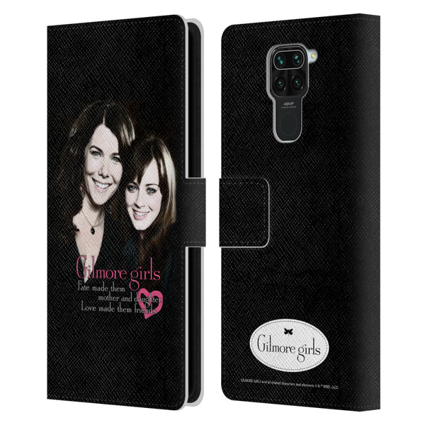 Gilmore Girls Graphics Fate Made Them Leather Book Wallet Case Cover For Xiaomi Redmi Note 9 / Redmi 10X 4G