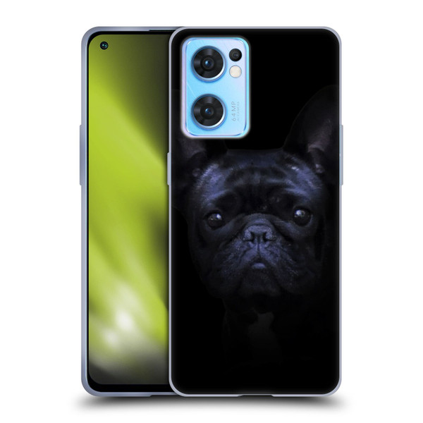 Klaudia Senator French Bulldog 2 Darkness Soft Gel Case for OPPO Reno7 5G / Find X5 Lite