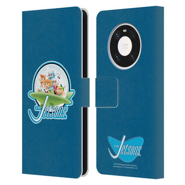 The Jetsons Graphics Logo Leather Book Wallet Case Cover For Huawei Mate 40 Pro 5G