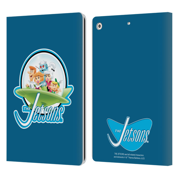 The Jetsons Graphics Logo Leather Book Wallet Case Cover For Apple iPad 10.2 2019/2020/2021