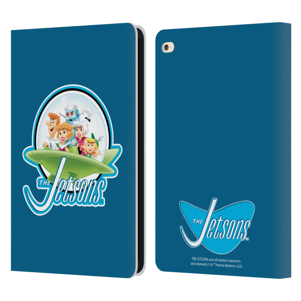 The Jetsons Graphics Logo Leather Book Wallet Case Cover For Apple iPad Air 2 (2014)