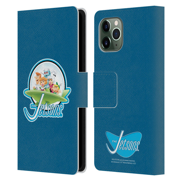 The Jetsons Graphics Logo Leather Book Wallet Case Cover For Apple iPhone 11 Pro