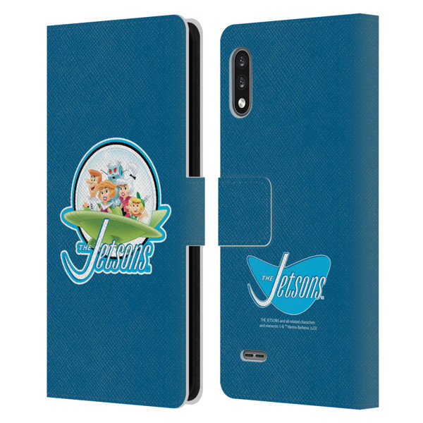 The Jetsons Graphics Logo Leather Book Wallet Case Cover For LG K22