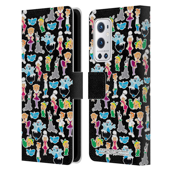 The Jetsons Graphics Pattern Leather Book Wallet Case Cover For OnePlus 9 Pro