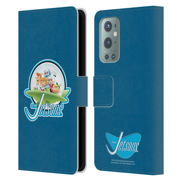 The Jetsons Graphics Logo Leather Book Wallet Case Cover For OnePlus 9