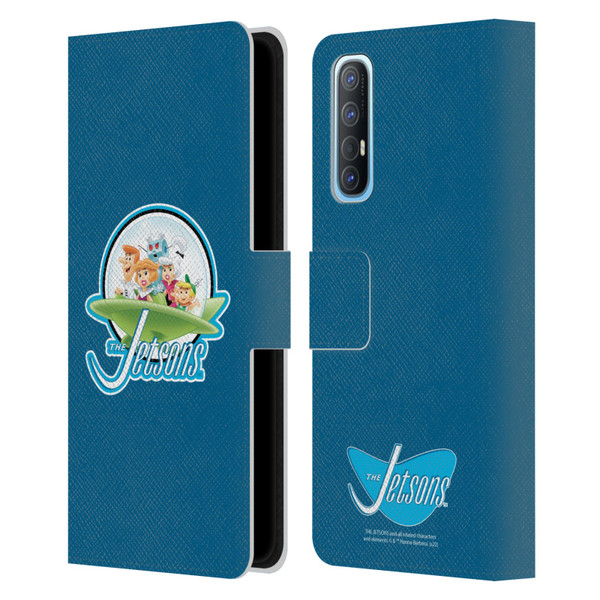 The Jetsons Graphics Logo Leather Book Wallet Case Cover For OPPO Find X2 Neo 5G