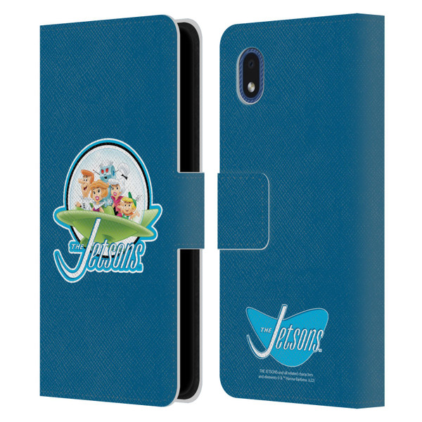 The Jetsons Graphics Logo Leather Book Wallet Case Cover For Samsung Galaxy A01 Core (2020)