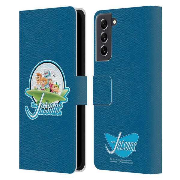 The Jetsons Graphics Logo Leather Book Wallet Case Cover For Samsung Galaxy S21 FE 5G