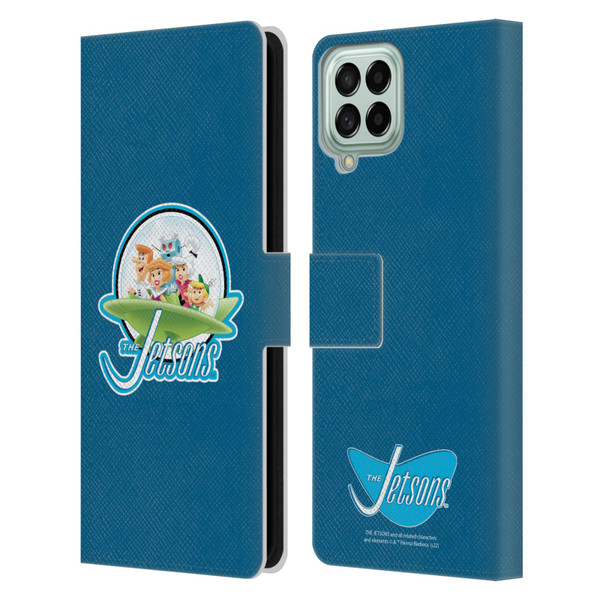 The Jetsons Graphics Logo Leather Book Wallet Case Cover For Samsung Galaxy M33 (2022)