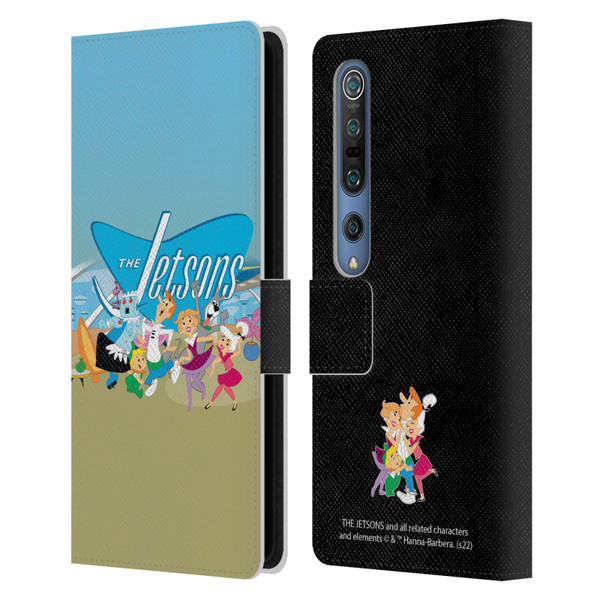 The Jetsons Graphics Group Leather Book Wallet Case Cover For Xiaomi Mi 10 5G / Mi 10 Pro 5G
