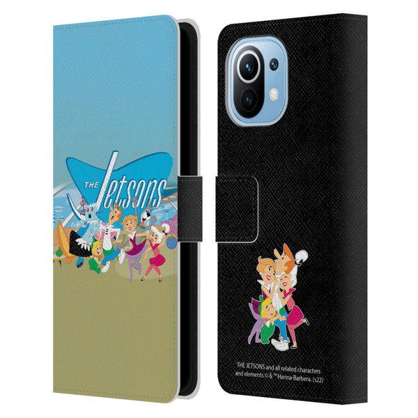 The Jetsons Graphics Group Leather Book Wallet Case Cover For Xiaomi Mi 11