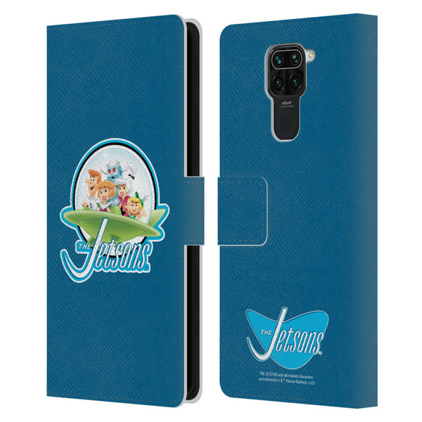 The Jetsons Graphics Logo Leather Book Wallet Case Cover For Xiaomi Redmi Note 9 / Redmi 10X 4G