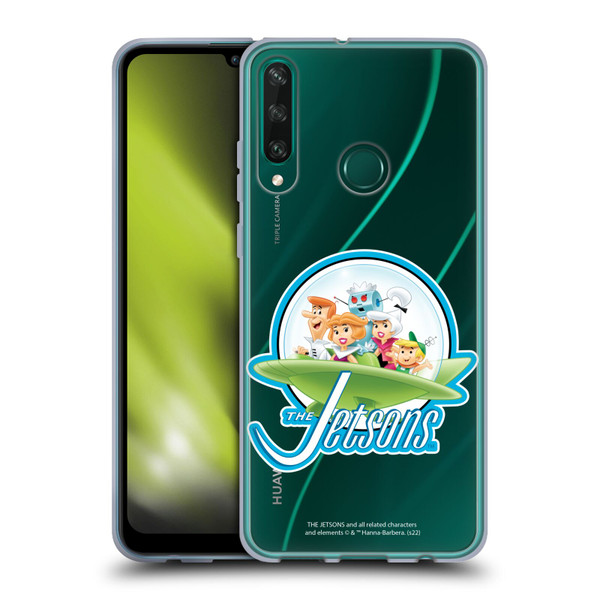 The Jetsons Graphics Logo Soft Gel Case for Huawei Y6p