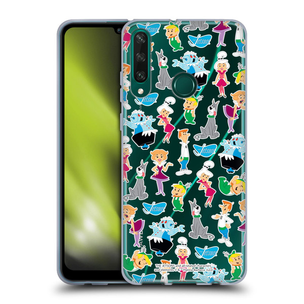 The Jetsons Graphics Pattern Soft Gel Case for Huawei Y6p