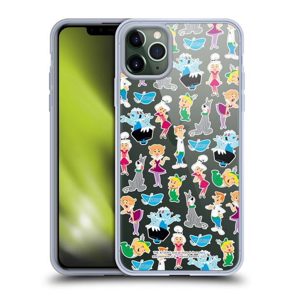 The Jetsons Graphics Pattern Soft Gel Case for Apple iPhone 11 Pro Max