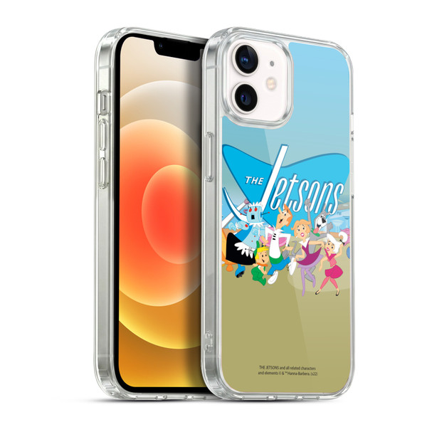The Jetsons Graphics Group Soft Gel Case for Apple iPhone 12 / iPhone 12 Pro & MagSafe