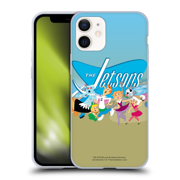 The Jetsons Graphics Group Soft Gel Case for Apple iPhone 12 Mini