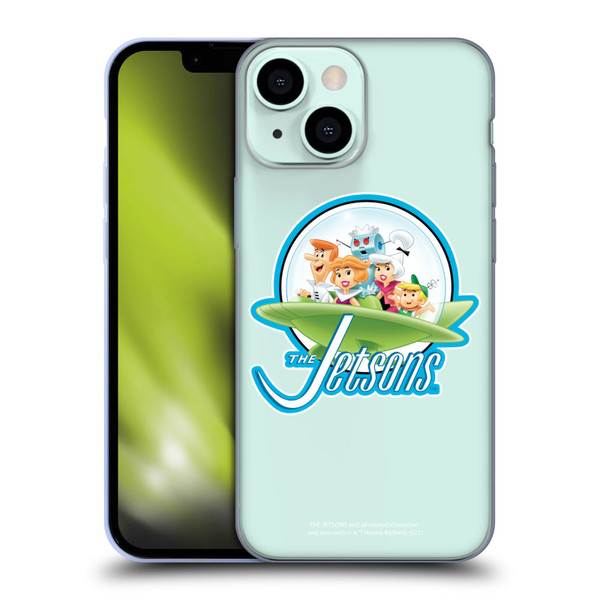 The Jetsons Graphics Logo Soft Gel Case for Apple iPhone 13 Mini