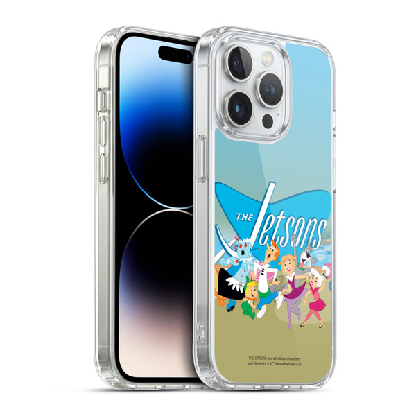 The Jetsons Graphics Group Soft Gel Case for Apple iPhone 13 Pro & MagSafe