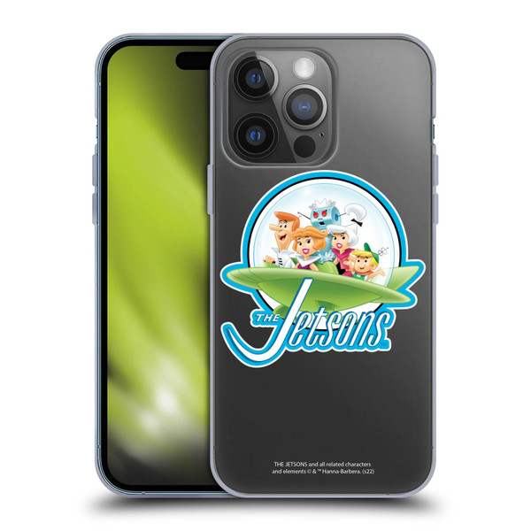 The Jetsons Graphics Logo Soft Gel Case for Apple iPhone 14 Pro