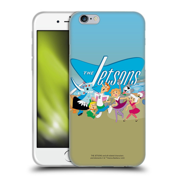 The Jetsons Graphics Group Soft Gel Case for Apple iPhone 6 / iPhone 6s