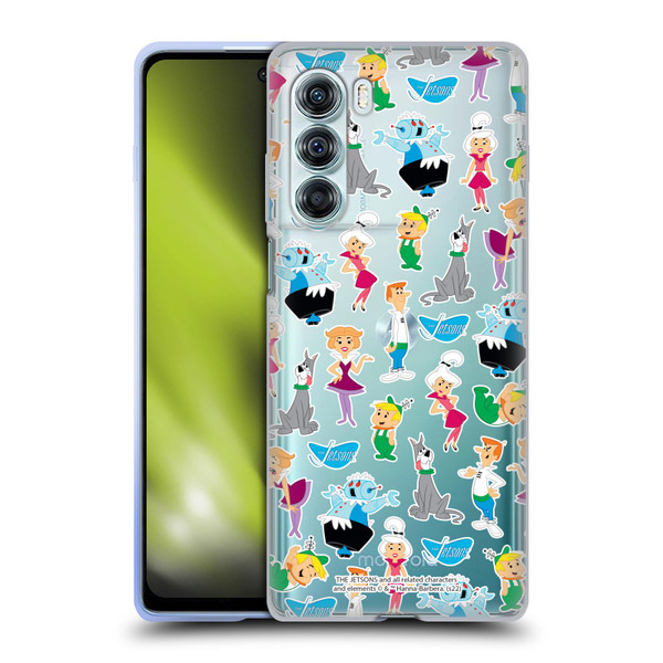 The Jetsons Graphics Pattern Soft Gel Case for Motorola Edge S30 / Moto G200 5G