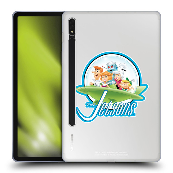 The Jetsons Graphics Logo Soft Gel Case for Samsung Galaxy Tab S8