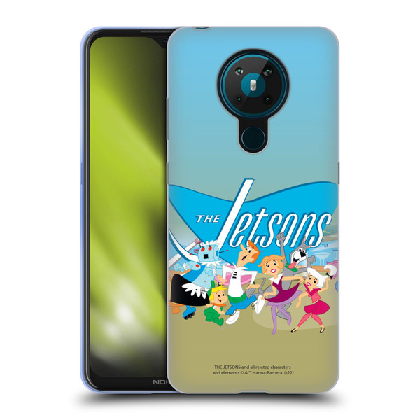 The Jetsons Graphics Group Soft Gel Case for Nokia 5.3