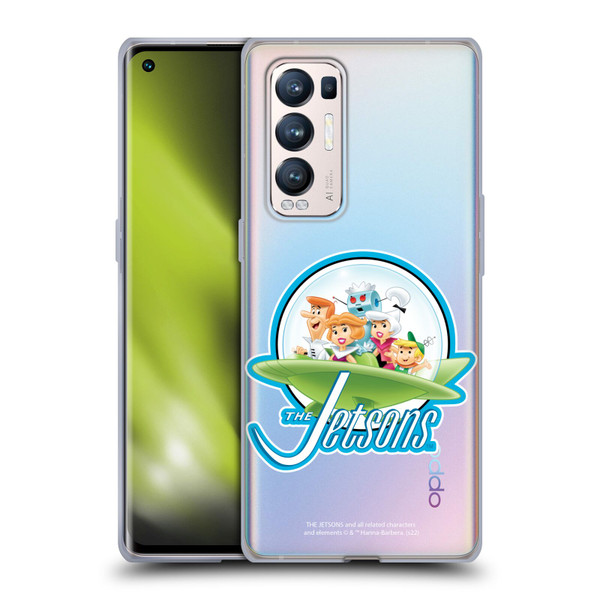 The Jetsons Graphics Logo Soft Gel Case for OPPO Find X3 Neo / Reno5 Pro+ 5G