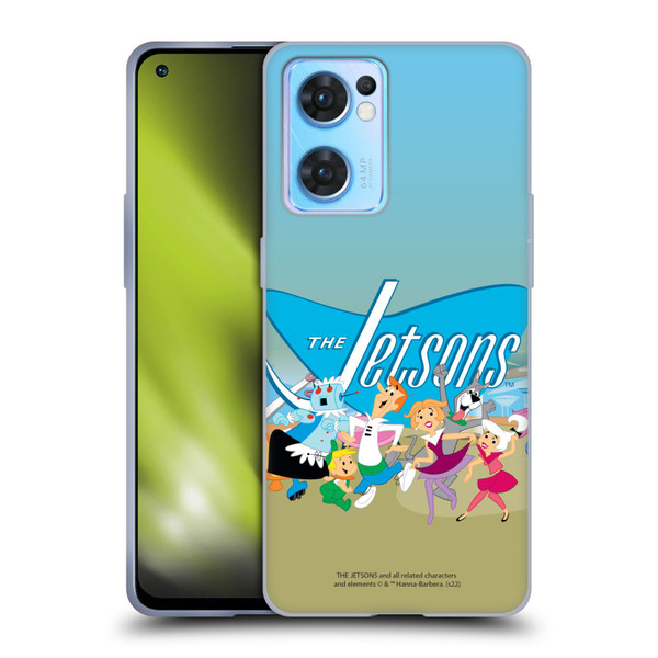 The Jetsons Graphics Group Soft Gel Case for OPPO Reno7 5G / Find X5 Lite