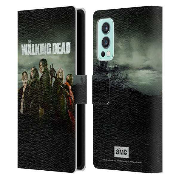 AMC The Walking Dead Season 11 Key Art Poster Leather Book Wallet Case Cover For OnePlus Nord 2 5G