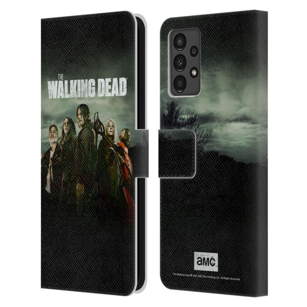 AMC The Walking Dead Season 11 Key Art Poster Leather Book Wallet Case Cover For Samsung Galaxy A13 (2022)