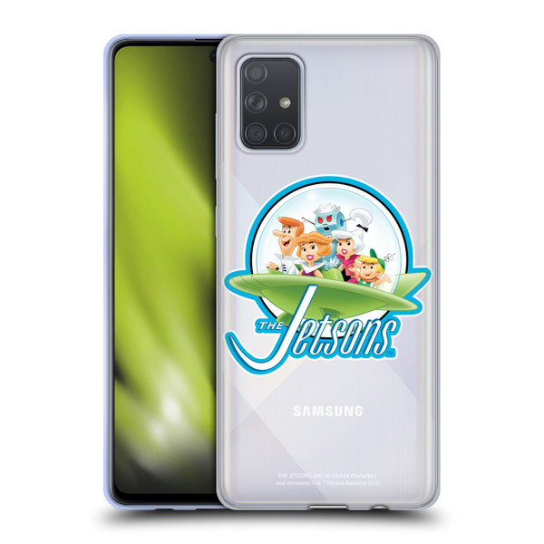 The Jetsons Graphics Logo Soft Gel Case for Samsung Galaxy A71 (2019)