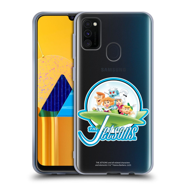 The Jetsons Graphics Logo Soft Gel Case for Samsung Galaxy M30s (2019)/M21 (2020)