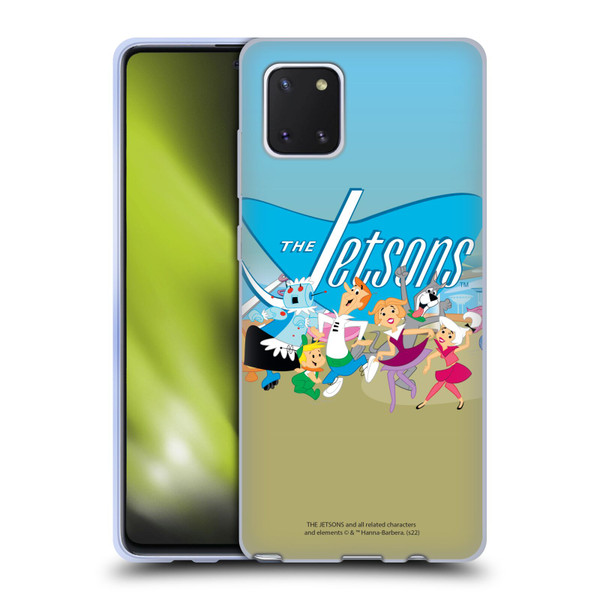 The Jetsons Graphics Group Soft Gel Case for Samsung Galaxy Note10 Lite