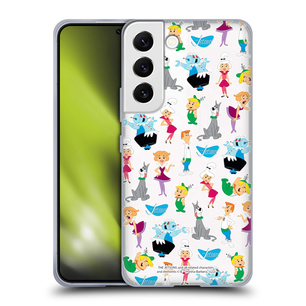The Jetsons Graphics Pattern Soft Gel Case for Samsung Galaxy S22 5G