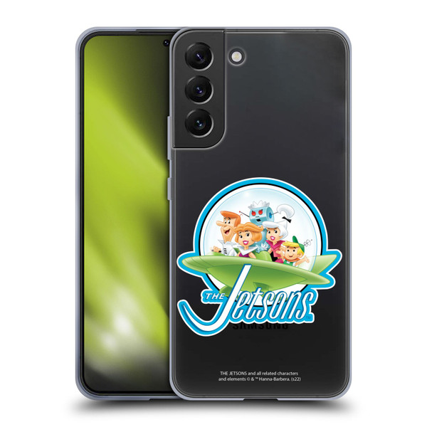 The Jetsons Graphics Logo Soft Gel Case for Samsung Galaxy S22+ 5G