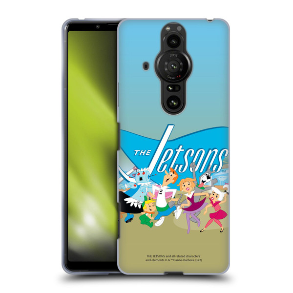 The Jetsons Graphics Group Soft Gel Case for Sony Xperia Pro-I