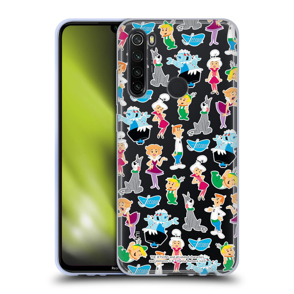 The Jetsons Graphics Pattern Soft Gel Case for Xiaomi Redmi Note 8T