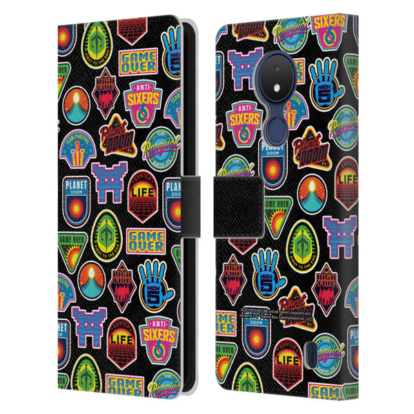 Ready Player One Graphics Collage Leather Book Wallet Case Cover For Nokia C21