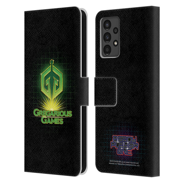 Ready Player One Graphics Logo Leather Book Wallet Case Cover For Samsung Galaxy A13 (2022)