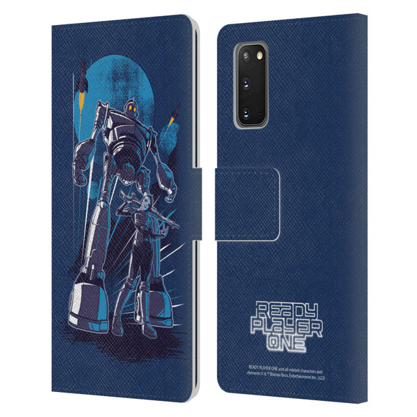 Ready Player One Graphics Iron Giant Leather Book Wallet Case Cover For Samsung Galaxy S20 / S20 5G