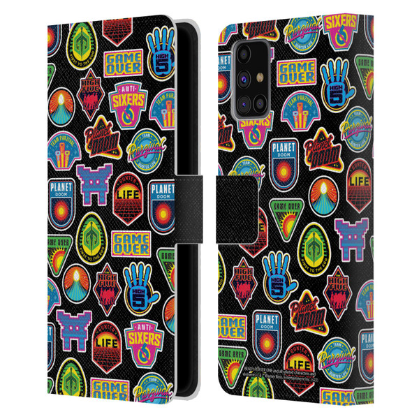 Ready Player One Graphics Collage Leather Book Wallet Case Cover For Samsung Galaxy M31s (2020)