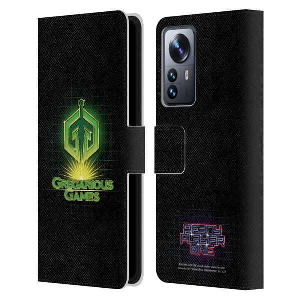 Ready Player One Graphics Logo Leather Book Wallet Case Cover For Xiaomi 12 Pro