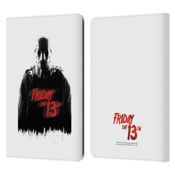 Friday the 13th 2009 Graphics Jason Voorhees Key Art Leather Book Wallet Case Cover For Amazon Kindle Paperwhite 1 / 2 / 3