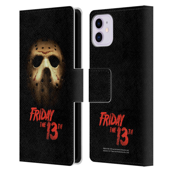 Friday the 13th 2009 Graphics Jason Voorhees Poster Leather Book Wallet Case Cover For Apple iPhone 11